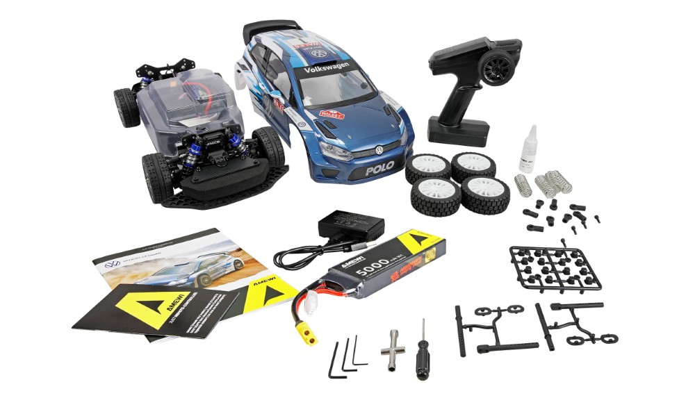 Hyper GO VW Polo R WRC Rallye 1/10